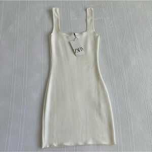 Zara Cream Mini Dress